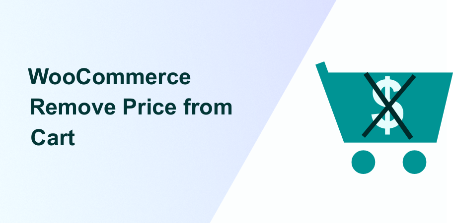 woocommerce remove price from cart